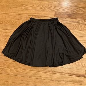 Girls Natalie dancewear black 18” character skirt